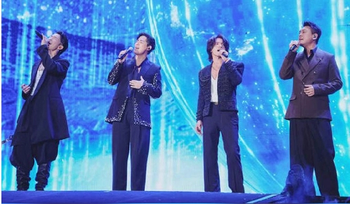 有片丨回憶拉滿！F4 時(shí)隔12年再聚首 與五月天合唱《流星雨》