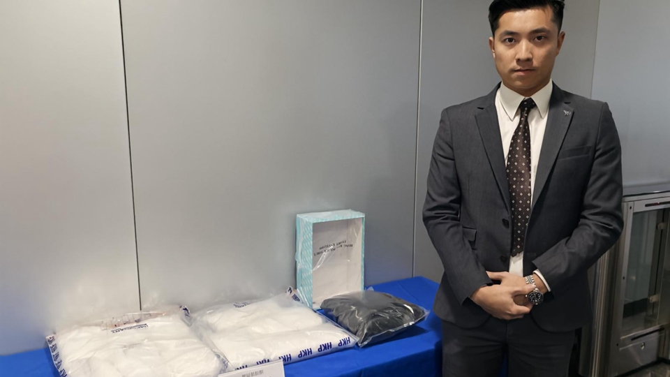 警破大角咀毒品儲(chǔ)存?zhèn)}拘1男 檢值390萬(wàn)元氯胺酮