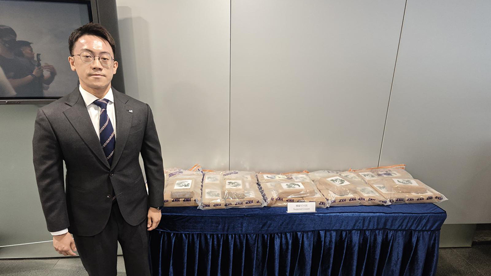 警方搗破觀塘工廈毒品儲(chǔ)存?zhèn)} 拘一男檢2400萬元可卡因