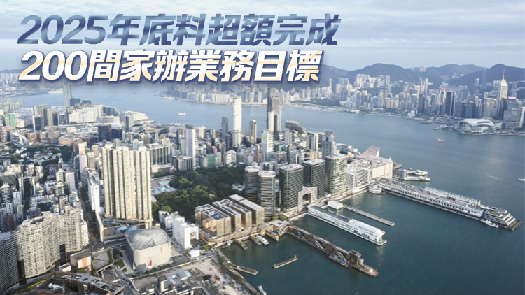 港資管「拼排名」見(jiàn)成果 許正宇：今年底料超額完成200間家辦業(yè)務(wù)目標(biāo)