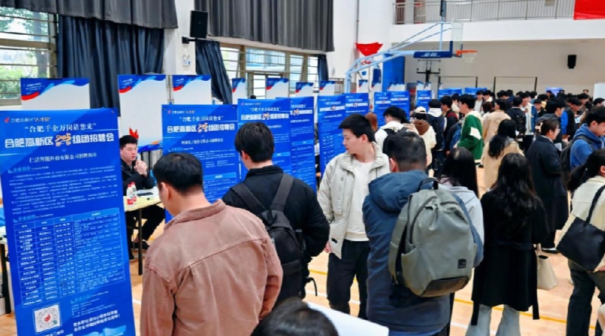 一站暖心 一碼通享！百名海內外碩博探訪合肥高新區(qū)