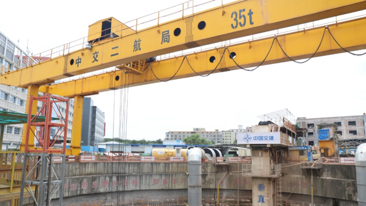 中交二航局深惠城際大鵬支線迎來新進展