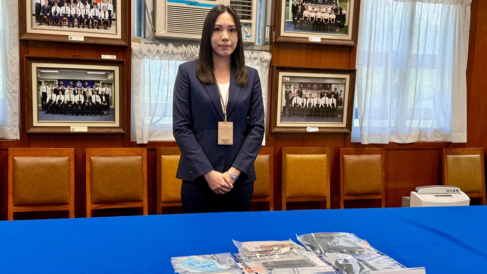 警方西環(huán)偵破電騙案 拘捕2名內(nèi)地來港收騙款男子