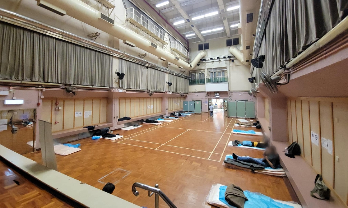 黑雨警告生效 民政事務(wù)總署開(kāi)放10個(gè)臨時(shí)庇護(hù)中心