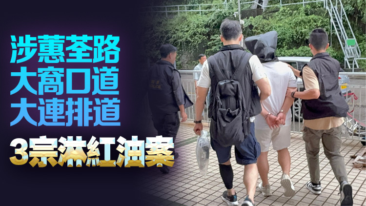 涉淋紅油非法收債 警方拘捕兩名男子