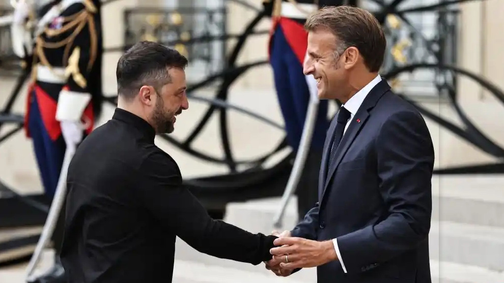 馬克龍：26國將「在停火或和平協(xié)議框架下」向烏克蘭部署軍隊