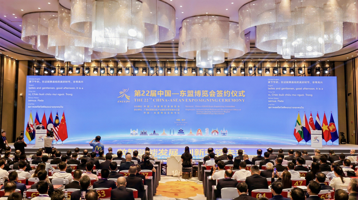 第22屆東博會(huì)簽155項(xiàng)目 AI與跨境合作成主流 港企看好廣西東盟樞紐優(yōu)勢(shì)