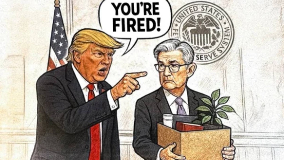 特朗普發(fā)布「解僱鮑威爾」漫畫(huà)  再度引發(fā)華爾街關(guān)注