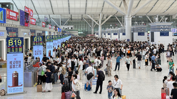 10月1日全社會跨區(qū)域人員流動量預(yù)計超3.36億人次