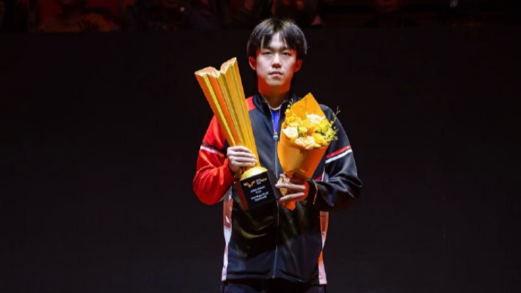 王楚欽中國大滿貫賽後發(fā)文：原把「不放棄」傳遞給每個人