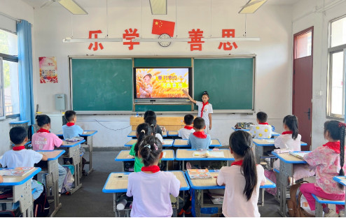 皖黟縣柯村鎮(zhèn)：「童」行節(jié)約 不負(fù) 「食」光