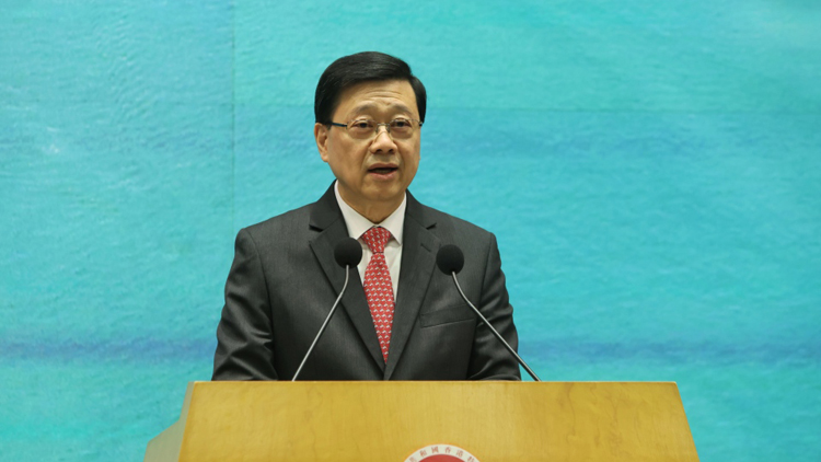 直播回放丨行政長(zhǎng)官李家超行會(huì)前會(huì)見(jiàn)傳媒