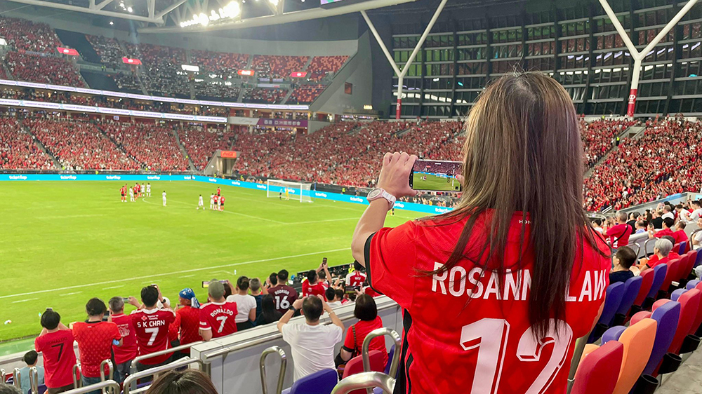 羅淑佩讚港足球員拼搏 肯定球隊(duì)表現(xiàn)