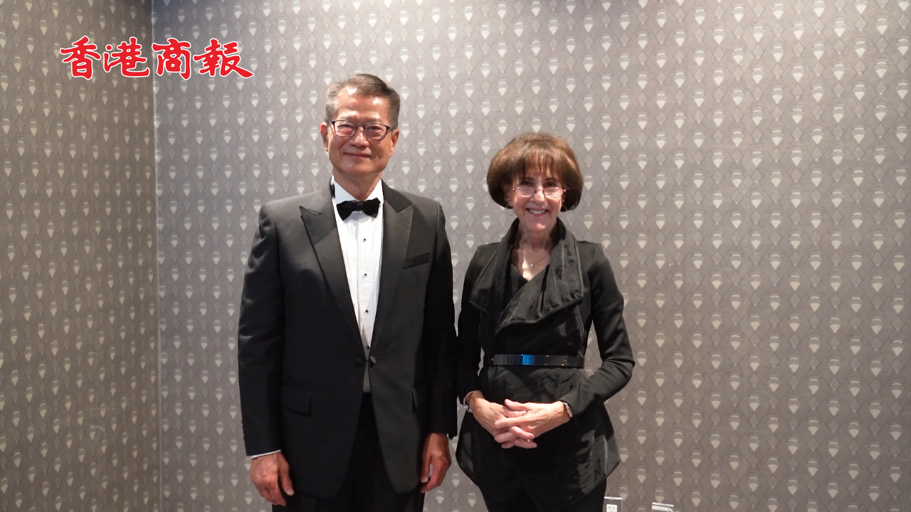 有片丨陳茂波訪問紐約 應邀出席美中關係全國委員會年度晚宴