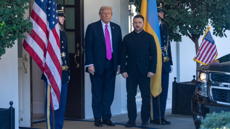 特朗普再晤澤連斯基 「戰(zhàn)斧」一事降低調(diào)門 排除美俄烏三方會晤