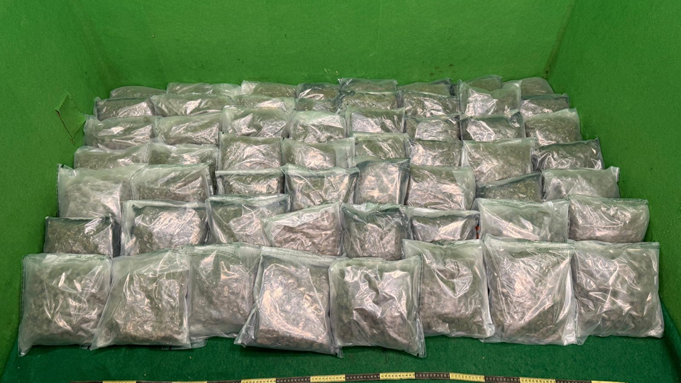 海關(guān)機(jī)場(chǎng)檢值560萬(wàn)元大麻花 拘捕臺(tái)北抵港19歲女子