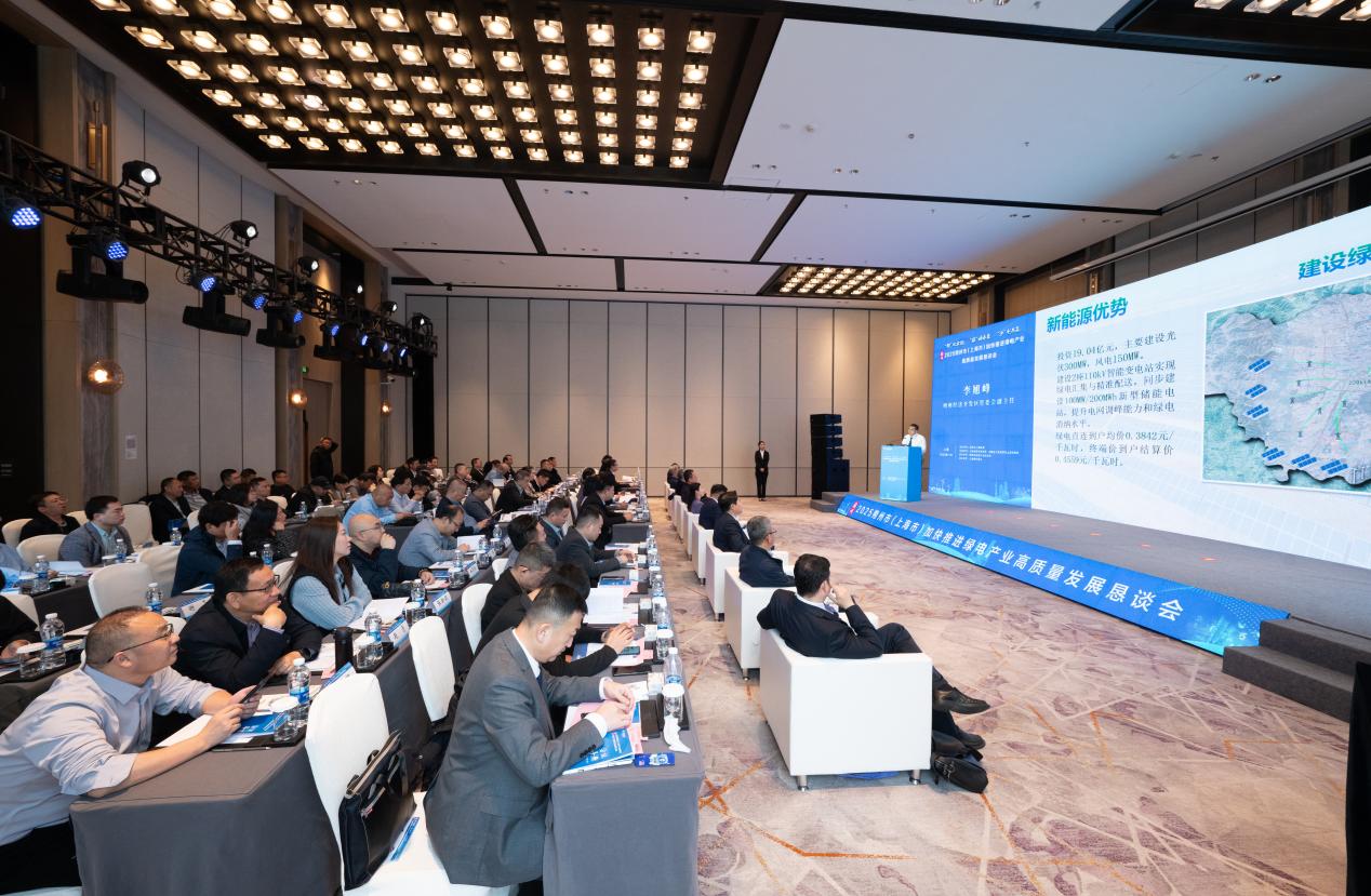 山西朔州加快推進綠電產業(yè)高質量發(fā)展懇談會在滬舉辦
