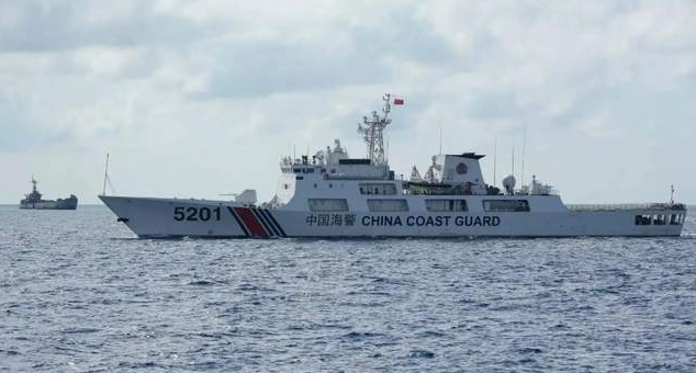 中國海警驅離日非法進入我釣魚島領海船隻