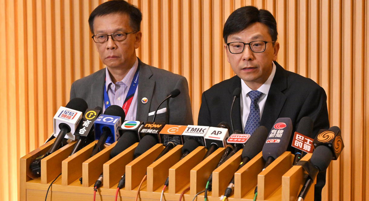 勞工及福利局局長(zhǎng)就大埔宏福苑火災(zāi)跟進(jìn)工作與傳媒答問