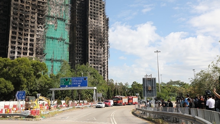 宏福苑大火｜香港持續(xù)接收中央?yún)f(xié)調(diào)提供的救災(zāi)物資