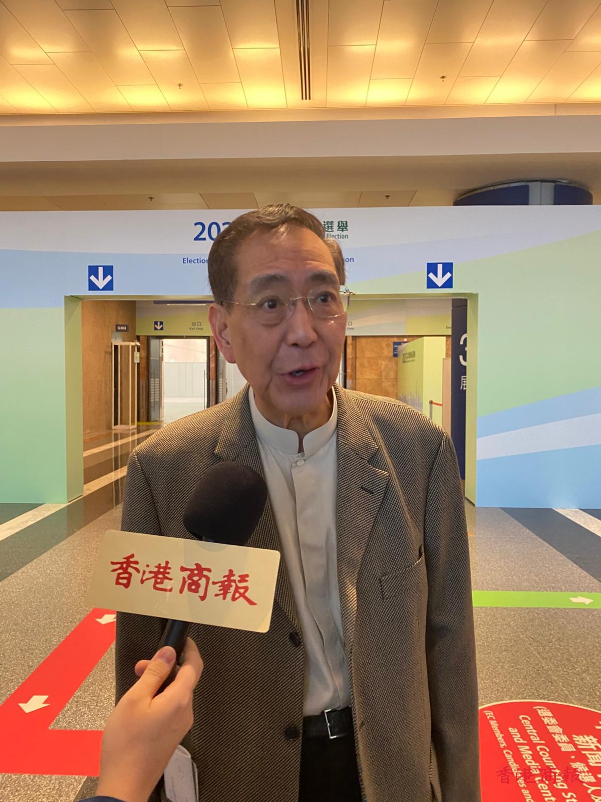 立法會選舉 | 李國章：選民應(yīng)選出一些優(yōu)秀議員推動(dòng)社會更進(jìn)步